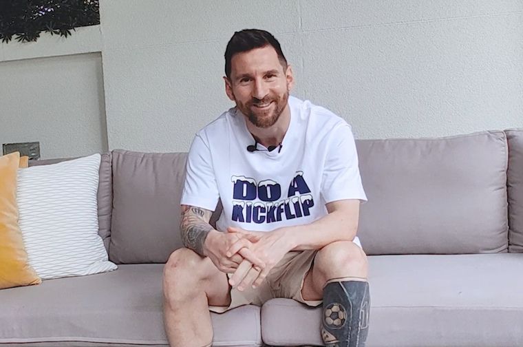  Messi llegó a la Argentina para iniciar sus vacaciones antes de sumarse al Inter de Miami
