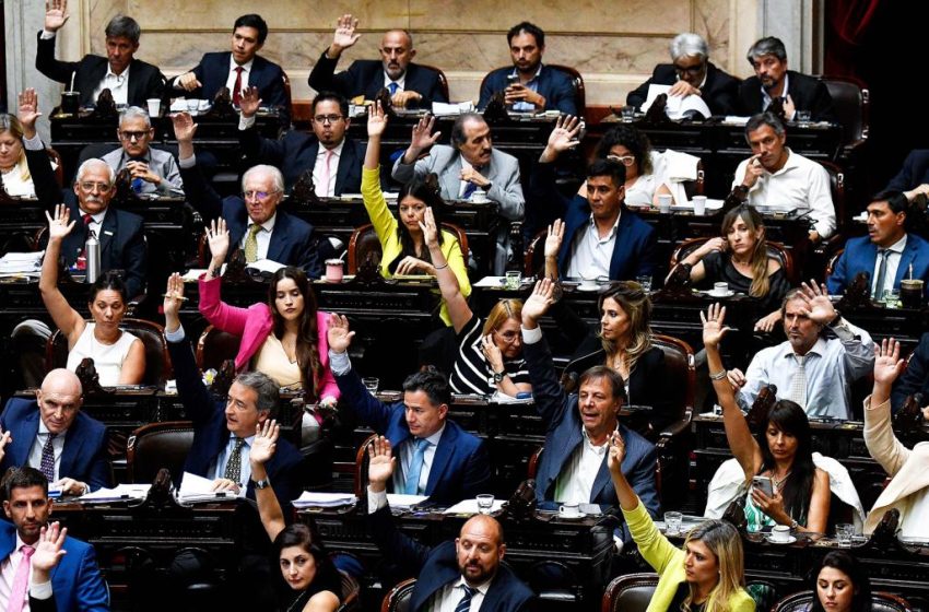  La Cámara de Diputados aprobó la emergencia económica