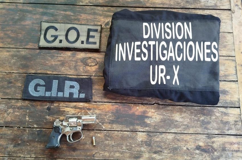 Capturaron a dos hombres y demoraron a un menor por lesionar de un disparo a un joven